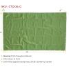 imageMytee Products 2 Pack 6 x 8 Green Canvas Tarp 12oz Heavy Duty Water ResistantGreen 1 Pc