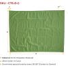imageMytee Products 2 Pack 6 x 8 Green Canvas Tarp 12oz Heavy Duty Water ResistantGreen 1 Pc