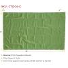 imageMytee Products 2 Pack 6 x 8 Green Canvas Tarp 12oz Heavy Duty Water ResistantGreen 2 Pcs