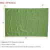 imageMytee Products 2 Pack 6 x 8 Green Canvas Tarp 12oz Heavy Duty Water ResistantGreen 2 Pcs