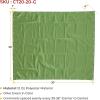 imageMytee Products 2 Pack 6 x 8 Green Canvas Tarp 12oz Heavy Duty Water ResistantGreen 2 Pcs
