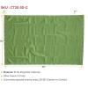 imageMytee Products 2 Pack 6 x 8 Green Canvas Tarp 12oz Heavy Duty Water ResistantGreen 2 Pcs