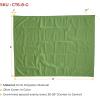 imageMytee Products 2 Pack 6 x 8 Green Canvas Tarp 12oz Heavy Duty Water ResistantGreen 4 Pcs
