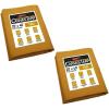 imageMytee Products 2 Pack 6 x 8 Green Canvas Tarp 12oz Heavy Duty Water ResistantTan 2 Pcs