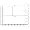 imageMytee Products 2 Pack 6 x 8 Green Canvas Tarp 12oz Heavy Duty Water ResistantTan 2 Pcs