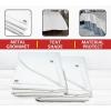 imageMytee Products 2 Pack 6 x 8 Green Canvas Tarp 12oz Heavy Duty Water ResistantWhite 1 Pc