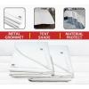imageMytee Products 2 Pack 6 x 8 Green Canvas Tarp 12oz Heavy Duty Water ResistantWhite 1 Pc