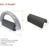 image:imageMytee Products 2 Pack Forged Steel DRing 36 Ton Weldable for Decks or Hatch Covers1  Pack