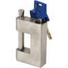 image:imageMytee Products 318 DShaped Heavy Duty Padlock wKey for Shipping Containers  Stainless Steel 304 Shipping Container Lock for Garage Door Storage Unit Fence Shed Warehouse 3 Keys4  Pack