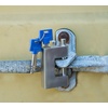 image:imageMytee Products 318 DShaped Heavy Duty Padlock wKey for Shipping Containers  Stainless Steel 304 Shipping Container Lock for Garage Door Storage Unit Fence Shed Warehouse 3 Keys4  Pack