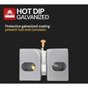 image:imageMytee Products SemiAutomatic Shipping Container Twist Lock  HotDip Galvanized Steel ISO 1161 Secure Container Lock with High Load Strength for Attachment1  Pack