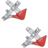 image:imageMytee Products 2 Pack Container Mid Lock Steel Cast wRed Markings2  Pack
