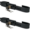 image:imageMytee Products 2 Pack Steel Cargo Door LockShipping Container Lock with 3 Keys per Bar Range 1114  1734 for Trailers semiTrailers containers