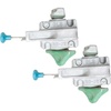 image:imageMytee Products SemiAutomatic Shipping Container Twist Lock  HotDip Galvanized Steel ISO 1161 Secure Container Lock with High Load Strength for Attachment2  Pack