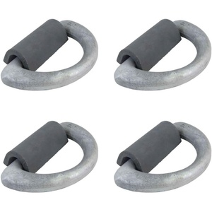 image:imageMytee Products 2 Pack Forged Steel DRing 36 Ton Weldable for Decks or Hatch Covers4  Pack