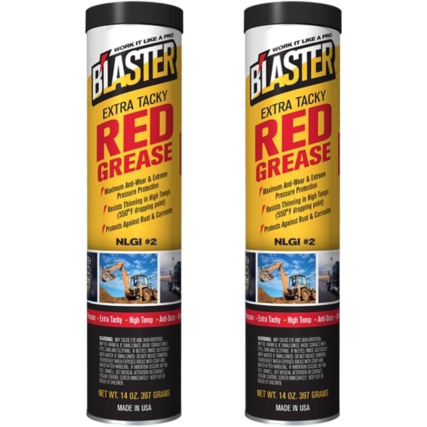 image:imageMytee Products Blaster ExtraTacky Grease 14 oz for High Temp Lubrication  Corrosion Protection Grease for Wheel Bearing Automative Garage Door Lithium Plumbers  Semi Truck Accessories2  Pack