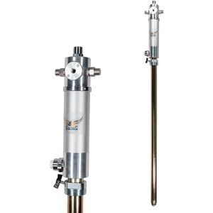 image:imageMytee Products Air Operated Ratio 11 Oil Pump for 55 gal 205 LTR Drums  40 LPM 1058 GPM Air Operated Transfer Pump Double Action for SA80 Oils51 Oil Pump