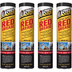 image:imageMytee Products Blaster ExtraTacky Grease 14 oz for High Temp Lubrication  Corrosion Protection Grease for Wheel Bearing Automative Garage Door Lithium Plumbers  Semi Truck Accessories4  Pack