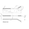 image:imageMytee Products 2 Pack 39 Winch Bar Auto Hauler Tie Down f Car Carrier Chain Straps2 Pack