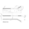 image:imageMytee Products 2 Pack 39 Winch Bar Auto Hauler Tie Down f Car Carrier Chain Straps20 Pack