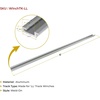 image:imageMytee Products 4 Pack Double L Sliding Winch Track  6ft Aluminum  LL Track for Flatbed Trailer  WeldOn Bottom Mount for Cargo Tie Down1  Pack