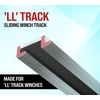 image:imageMytee Products 4 Pack Double L Sliding Winch Track  6ft Aluminum  LL Track for Flatbed Trailer  WeldOn Bottom Mount for Cargo Tie Down1  Pack