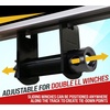 image:imageMytee Products 4 Pack Double L Sliding Winch Track  6ft Aluminum  LL Track for Flatbed Trailer  WeldOn Bottom Mount for Cargo Tie Down4  Pack