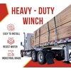 image:imageMytee Products 4 Pack Flatbed Trailer Winch  Standard Slider  Compatible with East Sliding TracksZinc Coated
