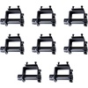 image:imageMytee Products 8 Pack Bolt on Winch Flatbed Trailer Truck WinchesBlack