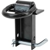 image:imageMytee Products Heavy Duty Adjustable Trailer Stake Pocket Small 58 Forged D Ring Black Powder Coated w 12 Hitch Pin Load limit 5400 lbs 2 Adjustable Holes  Stake Pocket DRing Tie Down Utility1  Pack