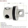 image:imageMytee Products Overdrive Ratcheting Cap  Use to Convert Any Winch into a Ratching Winch by Adding Overdrive Ratching Cap Fits Most Trailers2  Pack