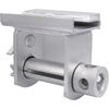image:imageMytee Products Zinc Utility Trailer Track Sliding Winch Flatbed Cargo  Heavy Duty Tie Down Winch for Semi Truck TrailerZinc Coated