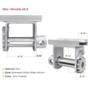 image:imageMytee Products Zinc Utility Trailer Track Sliding Winch Flatbed Cargo  Heavy Duty Tie Down Winch for Semi Truck TrailerZinc Coated