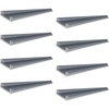 image:imageMytee Products 4 Pack Double L Sliding Winch Track  6ft Aluminum  LL Track for Flatbed Trailer  WeldOn Bottom Mount for Cargo Tie Down8  Pack