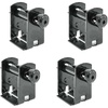 image:imageMytee Products 4 Pack Trailer Winch for Double L Track  Higher 6670 lbs WLL  Torque Drive Winch for Standard LL Tracks  12 Socket for 12 Torque Wrench4  Pack