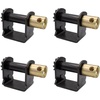 image:imageMytee Products 5 Pack Slider Ratcheting Winch for C Track Flatbed Truck Trailer4  Pack