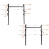 image:imageMytee Products 54 3 Place Lockable Trimmer Weedeater Rack Carrier Mount for Landscaping Truck amp Enclosed Trailers with Added Support Bracket for Durability  Weedeater Line Holder Carrier Mount2  Pack