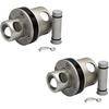 image:imageMytee Products Overdrive Ratcheting Cap  Use to Convert Any Winch into a Ratching Winch by Adding Overdrive Ratching Cap Fits Most Trailers2  Pack