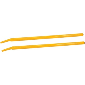 image:imageMytee Products 10 Pack 35 Standard Winch Bar for Flatbed Trailer  Yellow Powder Coated CarbonSteel Winch Bar with NonSlip Handle  Strap Binder Bar for Flatbed WinchesYellow