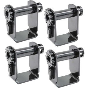 image:imageMytee Products 2 Pack Trailer Winch  Standard Sliding C Track  Deep Profile4  Pack