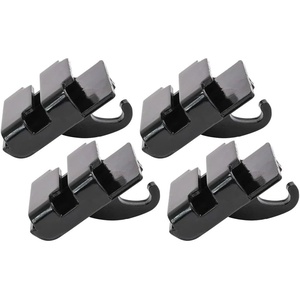 image:imageMytee Products 2 Pack Trailer Winch Double L Low Rack Hook Black Powder Coated4  Pack