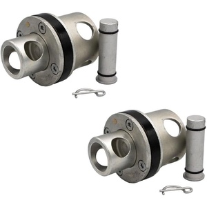 image:imageMytee Products Overdrive Ratcheting Cap  Use to Convert Any Winch into a Ratching Winch by Adding Overdrive Ratching Cap Fits Most Trailers2  Pack