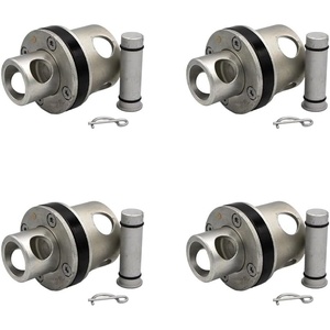 image:imageMytee Products Overdrive Ratcheting Cap  Use to Convert Any Winch into a Ratching Winch by Adding Overdrive Ratching Cap Fits Most Trailers4  Pack