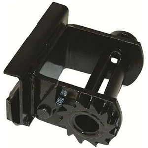 image:imageMytee Products Zinc Utility Trailer Track Sliding Winch Flatbed Cargo  Heavy Duty Tie Down Winch for Semi Truck TrailerBlack