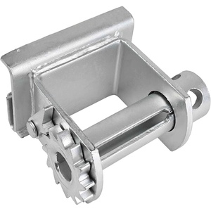 image:imageMytee Products Zinc Utility Trailer Track Sliding Winch Flatbed Cargo  Heavy Duty Tie Down Winch for Semi Truck TrailerZinc Coated