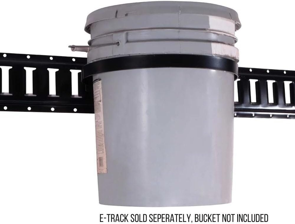 image:imageMytee Products ETrack Bucket Holder  Enclosed Trailer 5 Gallon Holder  Accessories for Trailer Workshop amp Garage  Max 1225 Dia2