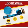 image:imageMytee Products 10 Pack 2 x 20 E Track Straps wSpring EFittings  Blue Ratchet Etrack Straps wHeavy Duty 4000 lbs Breaking Strength for Enclosed Trailers Trucks amp Vans10  Pack