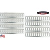 image:imageMytee Products 2 Pack 2 Horizontal ETrack TieDown Rail  Made in USA  HotDipped Galvanized Steel BoltOn Tie Down Rail for Cargo on Pickups Trucks Trailers VansGalvanized Silver
