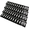 image:imageMytee Products 2 Pack 2 Horizontal ETrack TieDown Rail  Made in USA  HotDipped Galvanized Steel BoltOn Tie Down Rail for Cargo on Pickups Trucks Trailers VansBlack