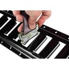 image:imageMytee Products 2 Pack 2 Horizontal ETrack TieDown Rail  Made in USA  HotDipped Galvanized Steel BoltOn Tie Down Rail for Cargo on Pickups Trucks Trailers VansBlack